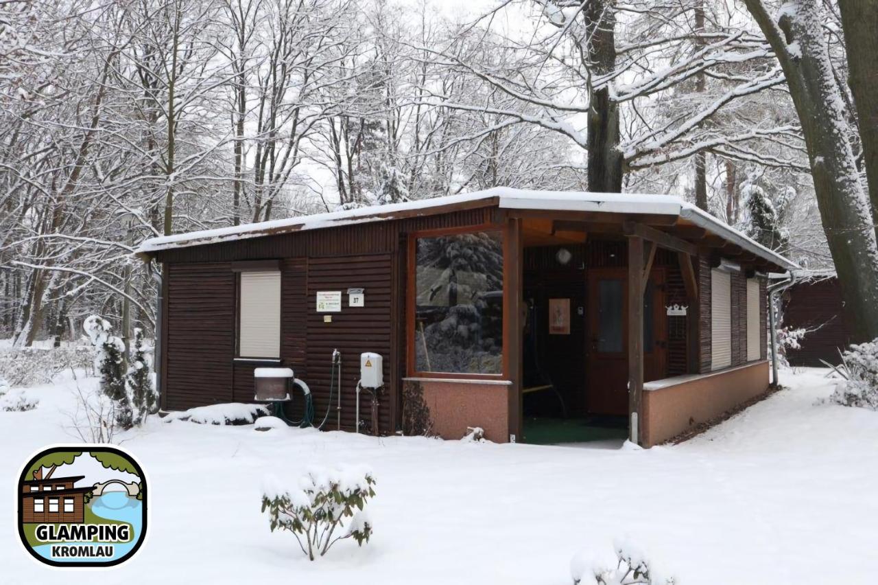 Glamping Kromlau Gablenz Bagian luar foto